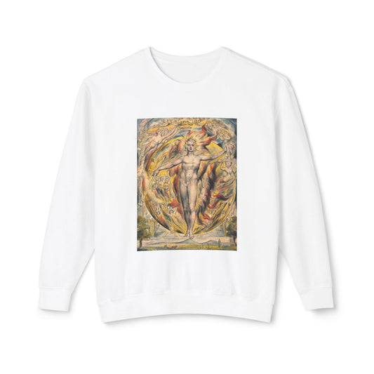 The Sun at His Eastern Gate by William Blake (Sweatshirt)