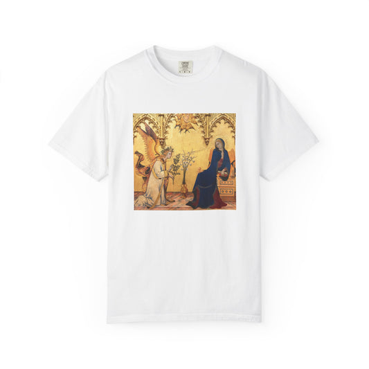 Annunciation by Simone Martini and Lippo Memmi (T-Shirt)