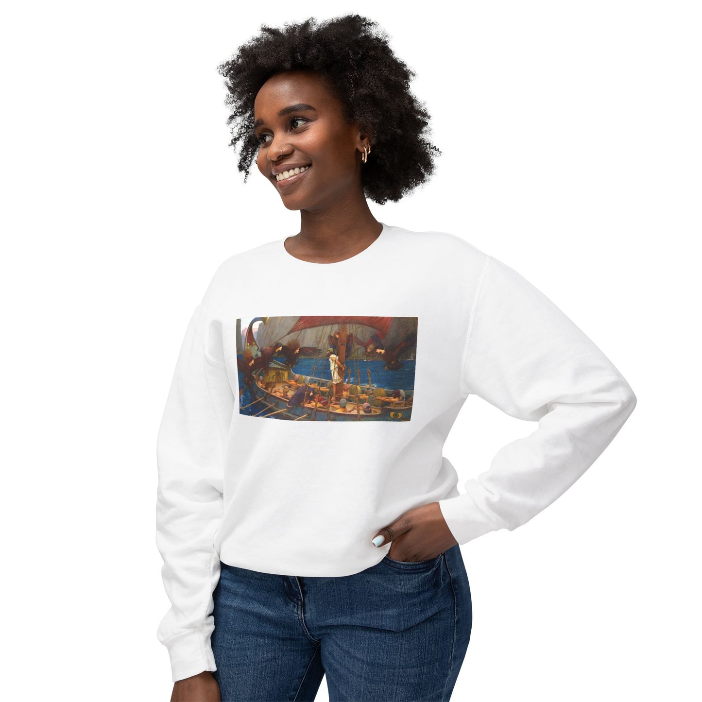 Ulysses and the Sirens by John William Waterhouse (Sweatshirt)