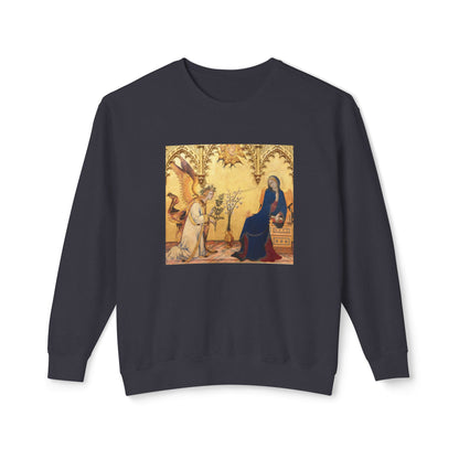 Annunciation by Simone Martini and Lippo Memmi (Sweatshirt)