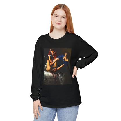 Judith Slaying Holofernes by Artemisia Gentileschi (Long Sleeve)