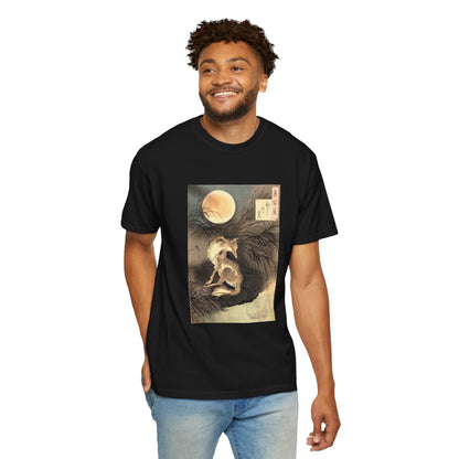 Musashi Plain Moon by Tsukioka Yoshitoshi (T-Shirt)