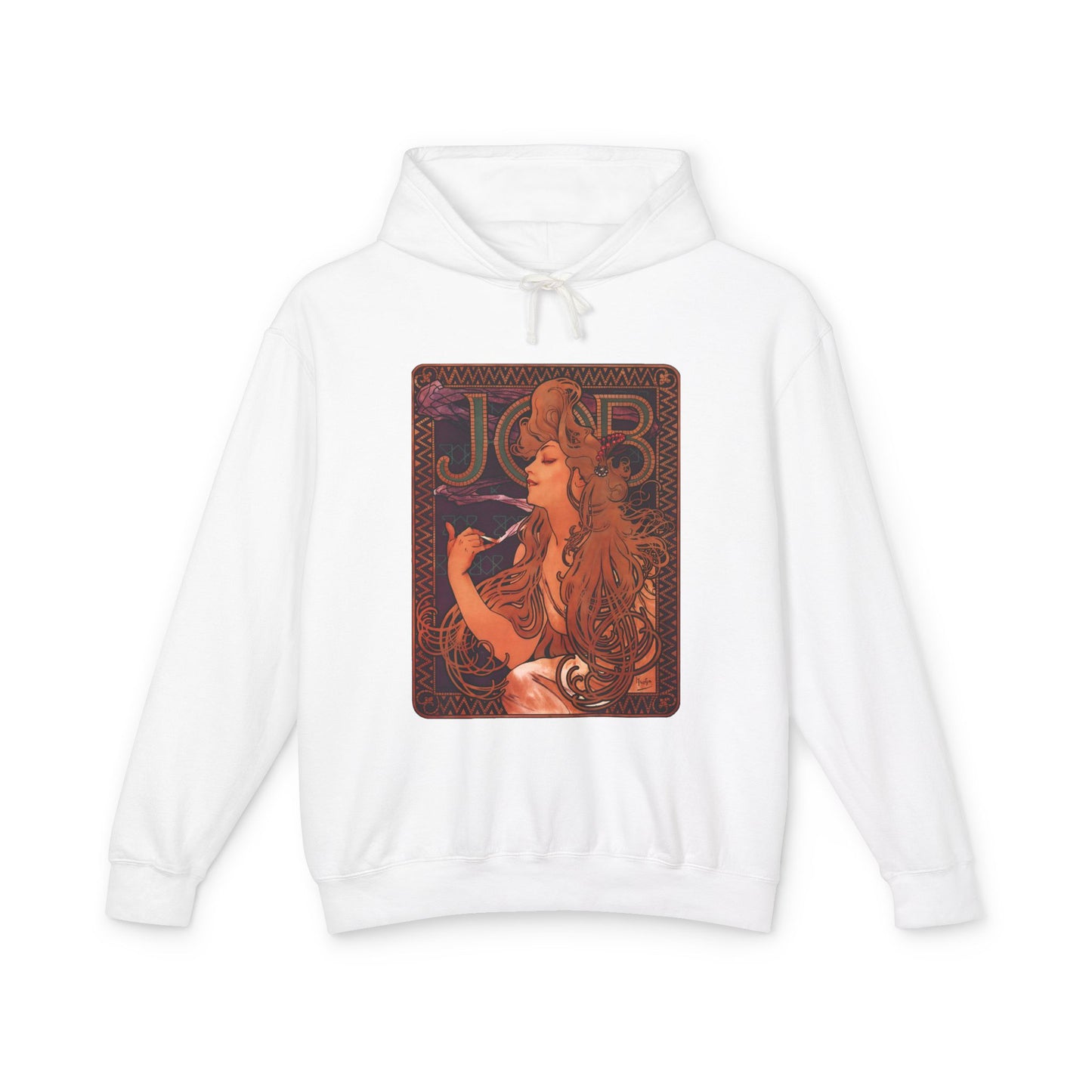 Job by Alphonse Mucha (Hoodie)