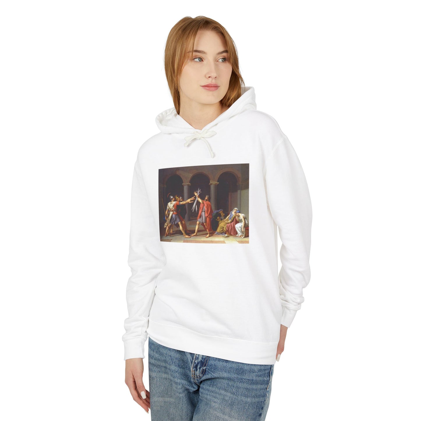 Oath of the Horatii by Jacques-Louis David (Hoodie)