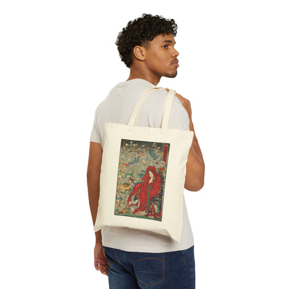 Hell Courtesan by Kawanabe Kyosai (Tote)