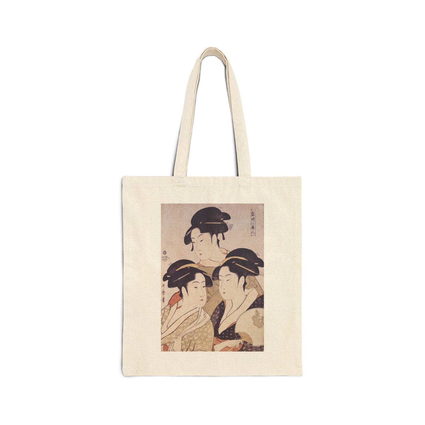 Three Beauties of the Present Day by Kitagawa Utamaro (Tote)