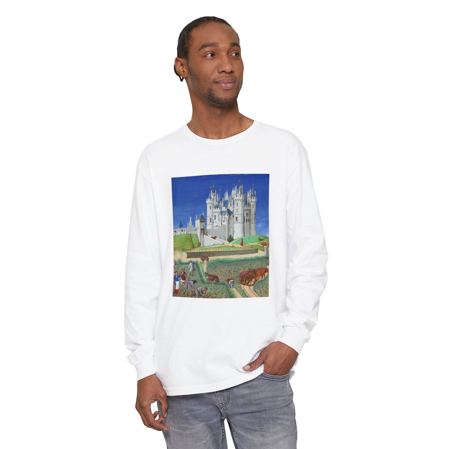 Château de Saumur by the Limbourg brothers (Long Sleeve)