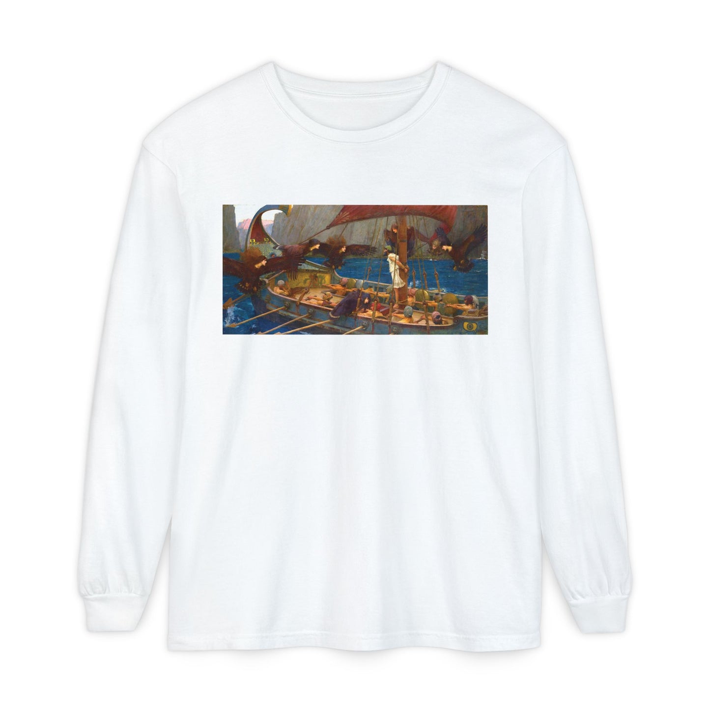Ulysses and the Sirens by John William Waterhouse (Long Sleeve)
