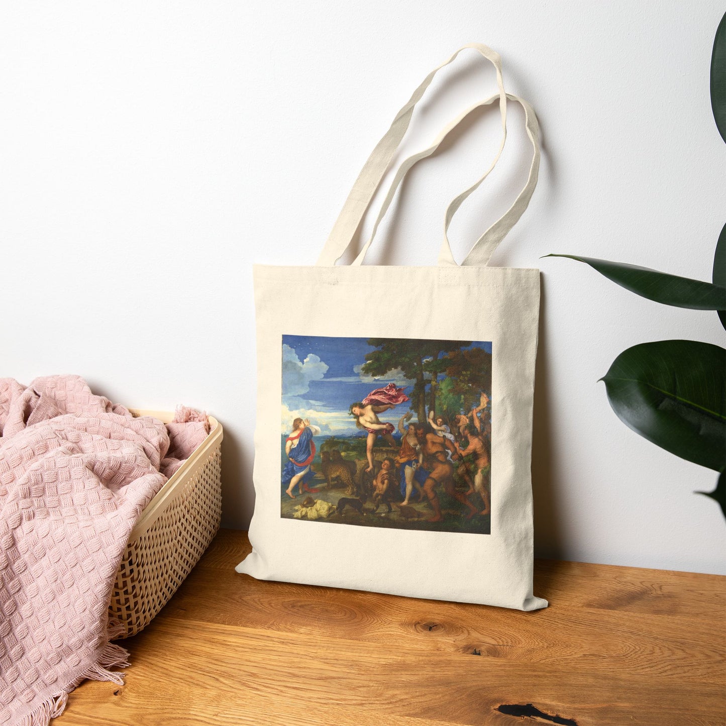 Bacchus and Ariadne by Titian (Tote)