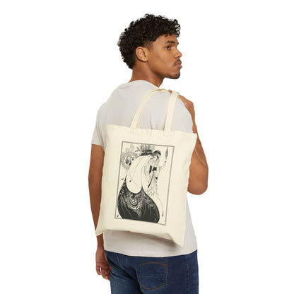The Peacock Skirt by Aubrey Beardsley (Tote)