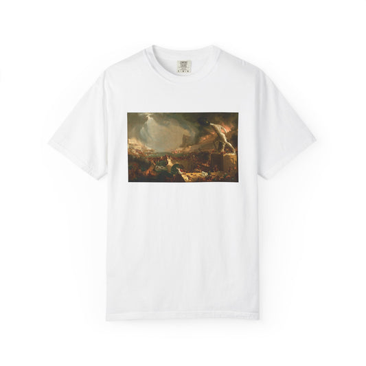 The Course of Empire: Destruction by Thomas Cole (T-Shirt)