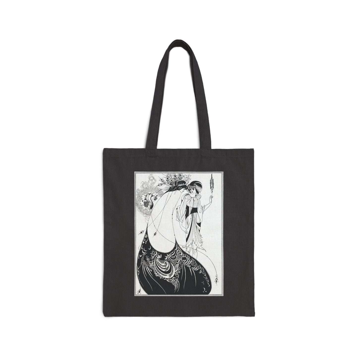 The Peacock Skirt by Aubrey Beardsley (Tote)