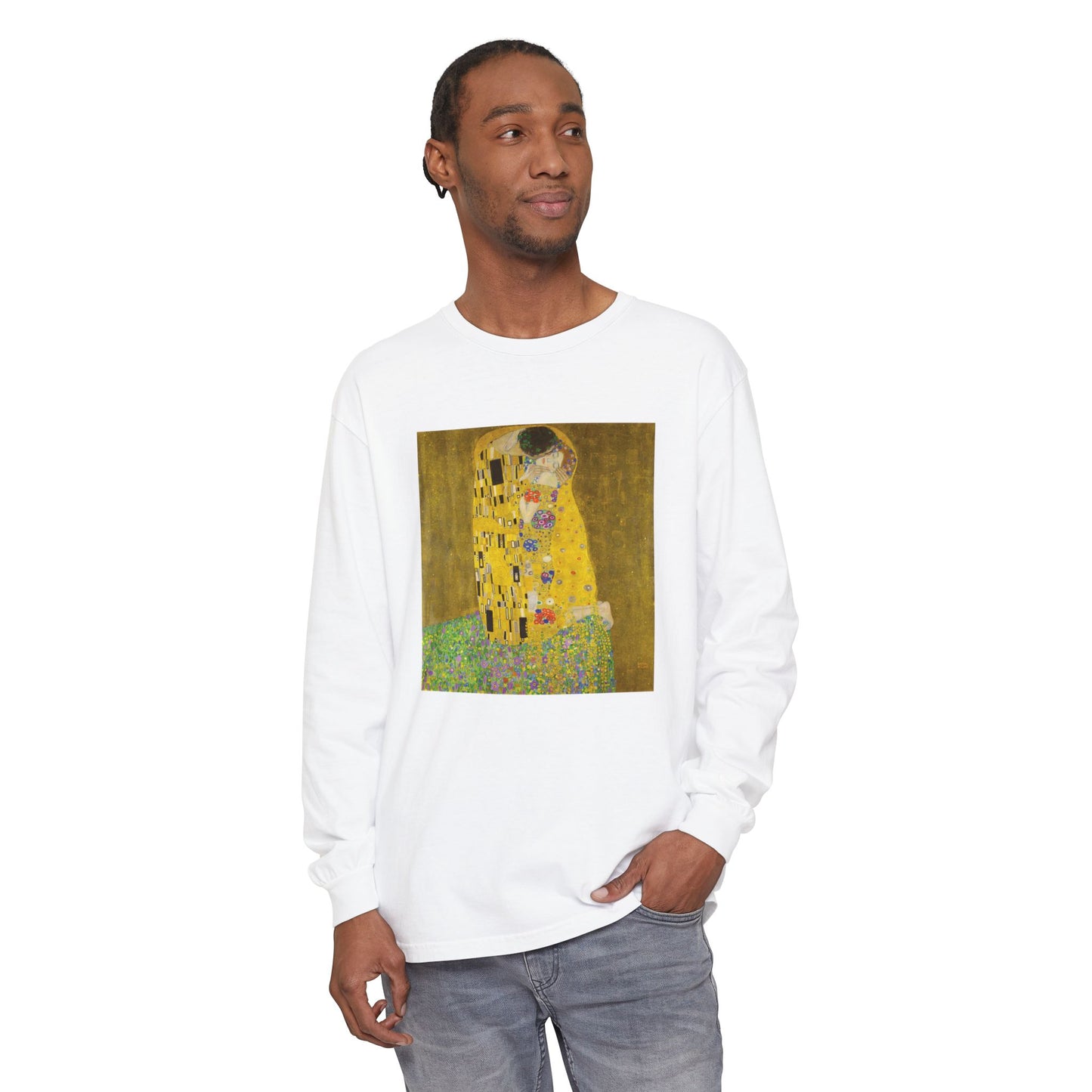 The Kiss by Gustav Klimt (Long Sleeve)