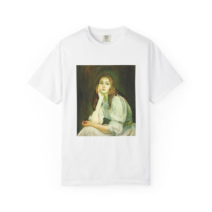 Julie Daydreaming by Berthe Morisot (T-Shirt)