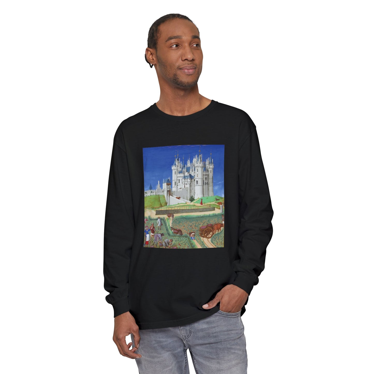 Château de Saumur by the Limbourg brothers (Long Sleeve)