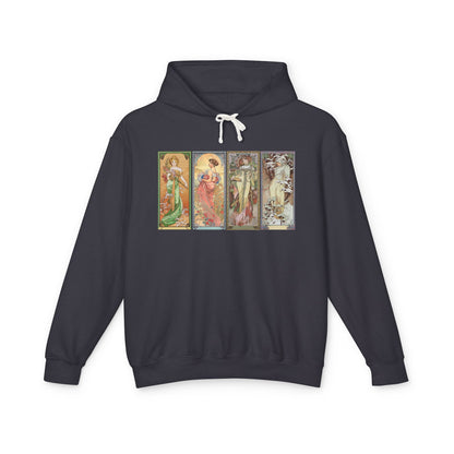 The Seasons by Alphonse Mucha (Hoodie)