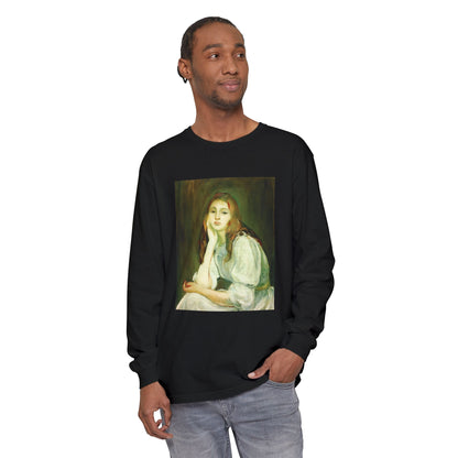 Julie Daydreaming by Berthe Morisot (Long Sleeve)