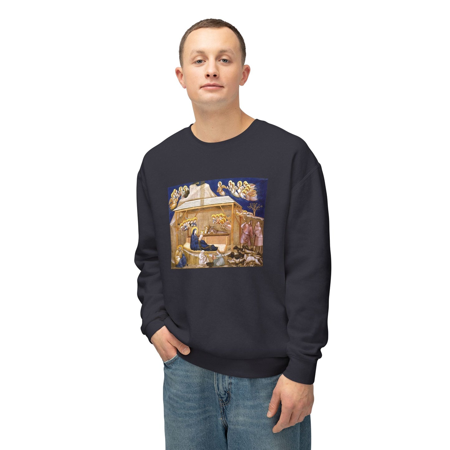 Nativity by Giotto di Bondone (Sweatshirt)