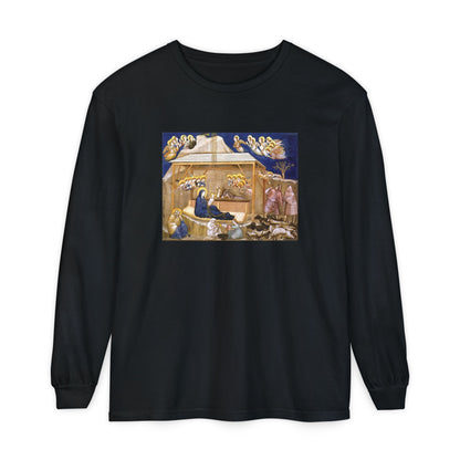 Nativity by Giotto di Bondone (Long Sleeve)