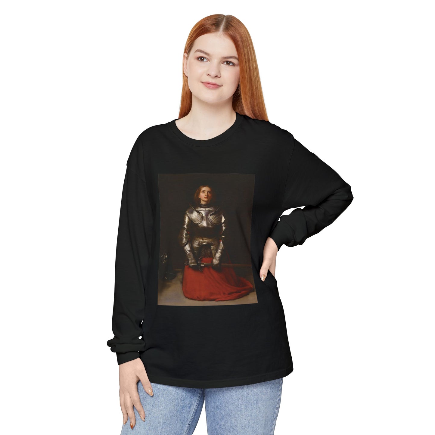Joan of Arc by John Everett Millais (Long Sleeve)