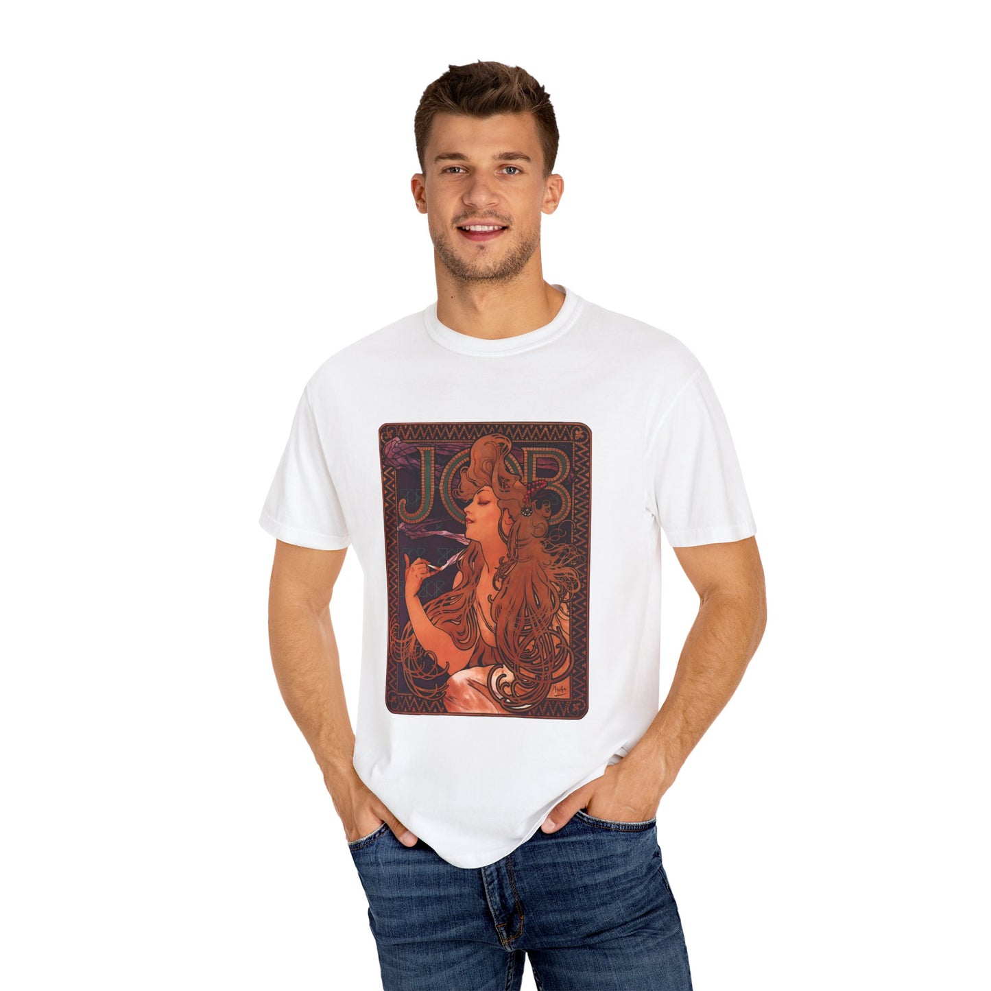 Job by Alphonse Mucha (T-Shirt)