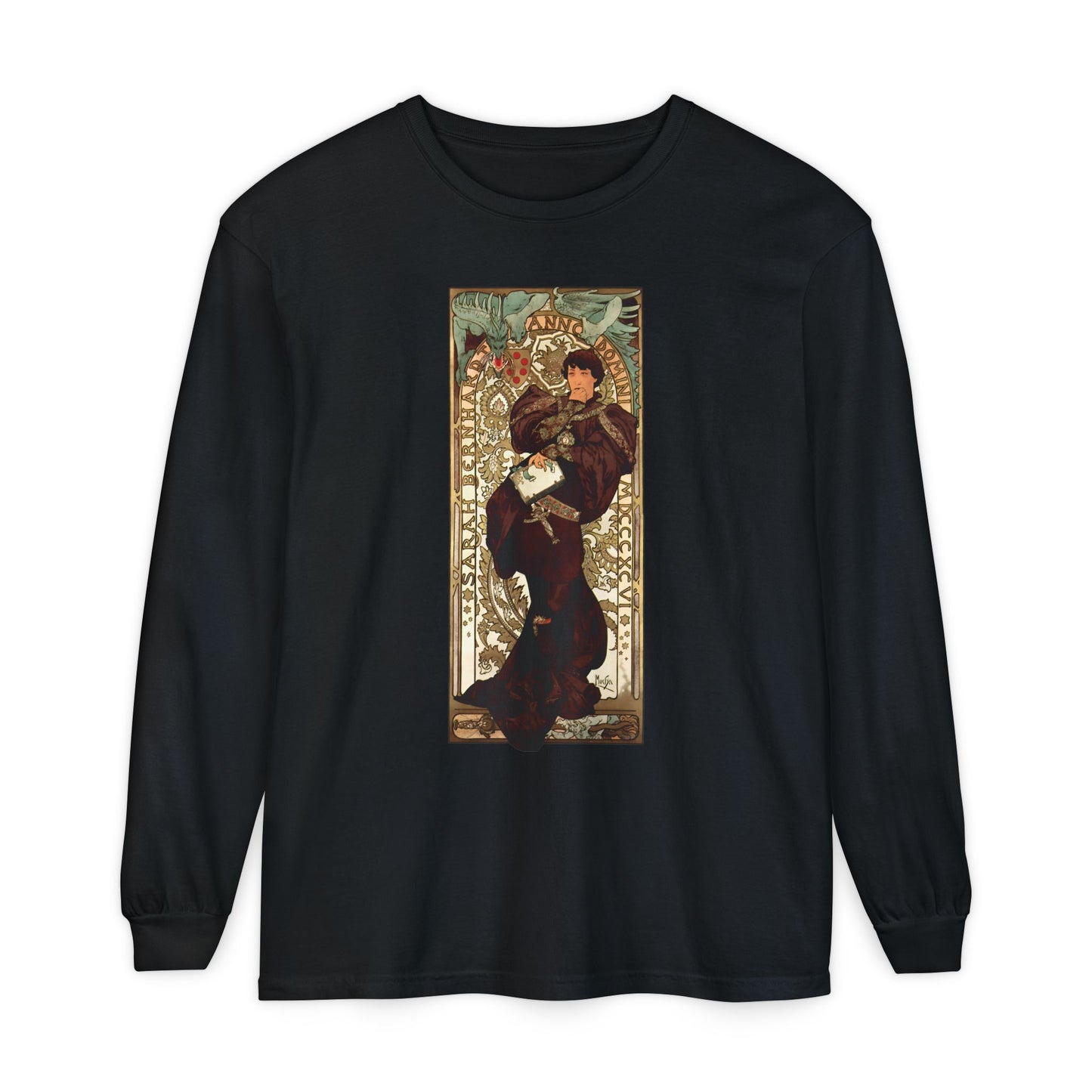 Lorenzaccio by Alphonse Mucha (Long Sleeve)