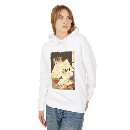 Minamoto no Yorimitsu Fighting the Earth Spider by Tsukioka Yoshitoshi (Hoodie)