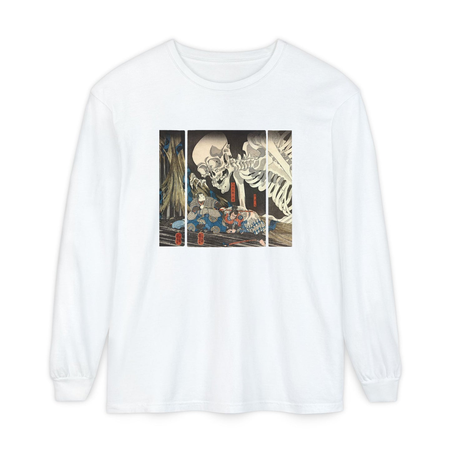 Takiyasha the Witch and the Skeleton Spectre by Utagawa Kuniyoshi (Long Sleeve)