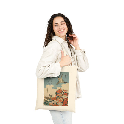 Cuckoo and Azaleas by Katsushika Hokusai (Tote)