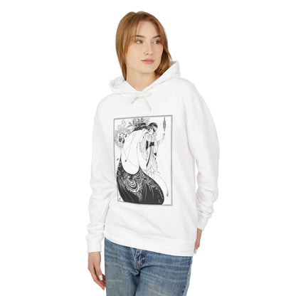 The Peacock Skirt by Aubrey Beardsley (Hoodie)