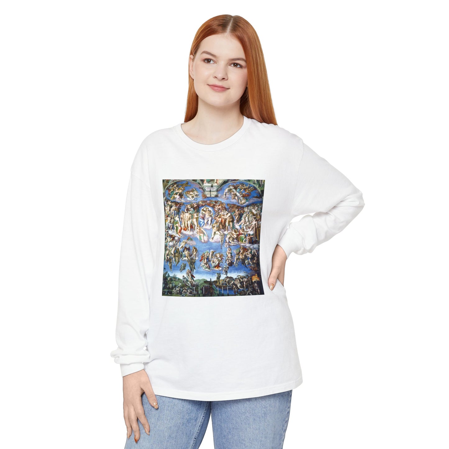 The Last Judgement by Michelangelo (Long Sleeve)