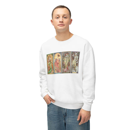 The Seasons by Alphonse Mucha (Sweatshirt)