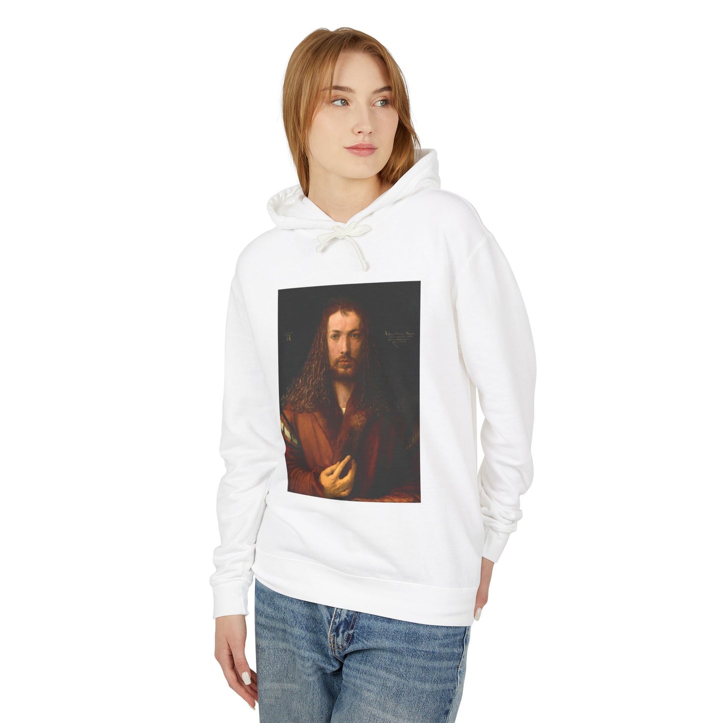 Self-Portrait at 28 by Albrecht Dürer (Hoodie)