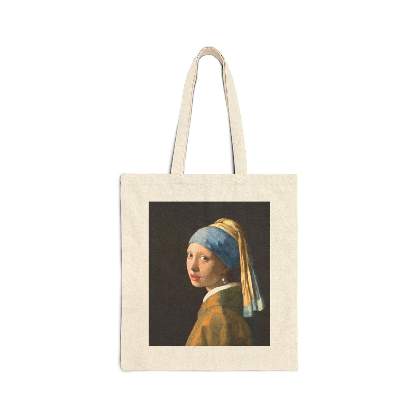 Girl with a Pearl Earring by Johannes Vermeer (Tote)