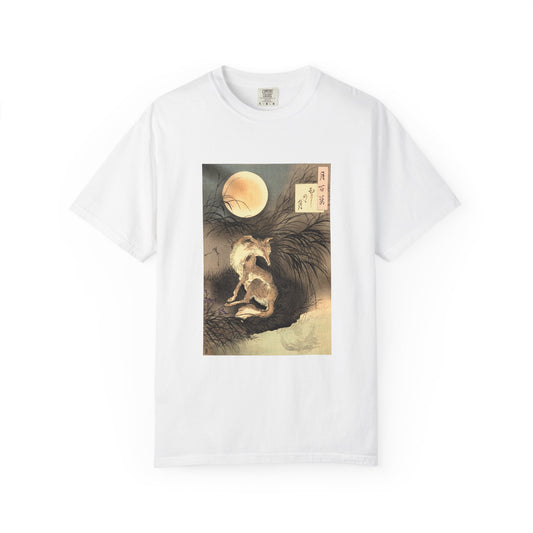 Musashi Plain Moon by Tsukioka Yoshitoshi (T-Shirt)