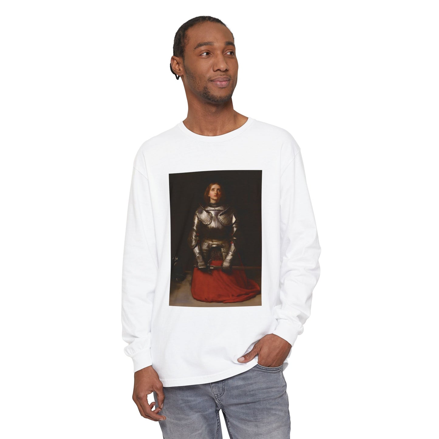 Joan of Arc by John Everett Millais (Long Sleeve)