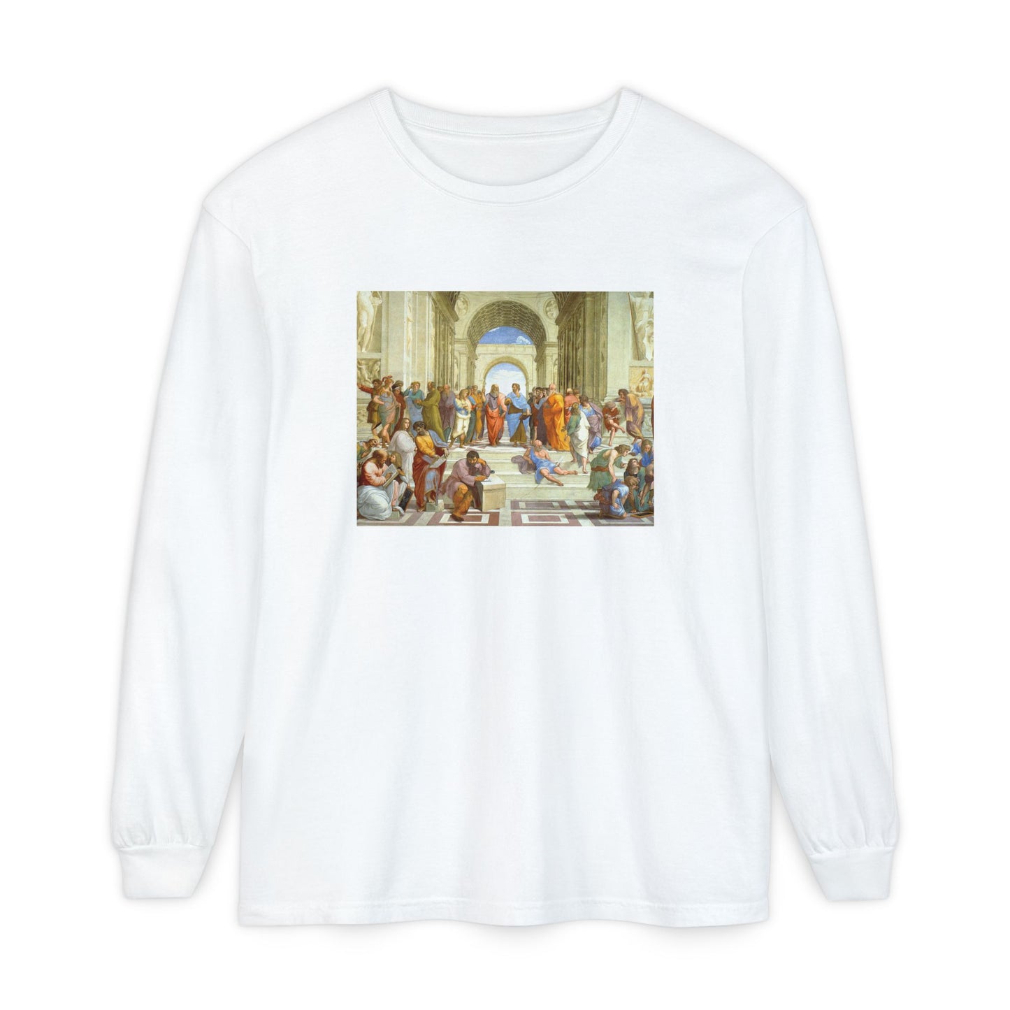 The School of Athens by Raphael (Long Sleeve)