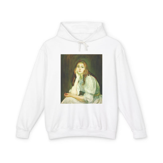 Julie Daydreaming by Berthe Morisot (Hoodie)