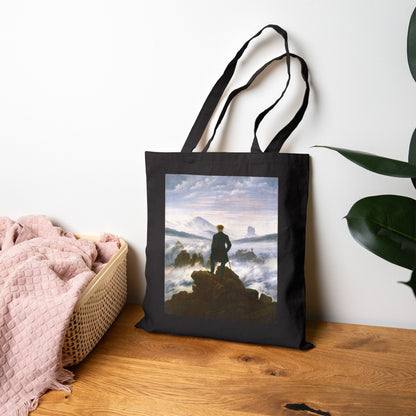 Wanderer above the Sea of Fog by Caspar David Friedrich (Tote)