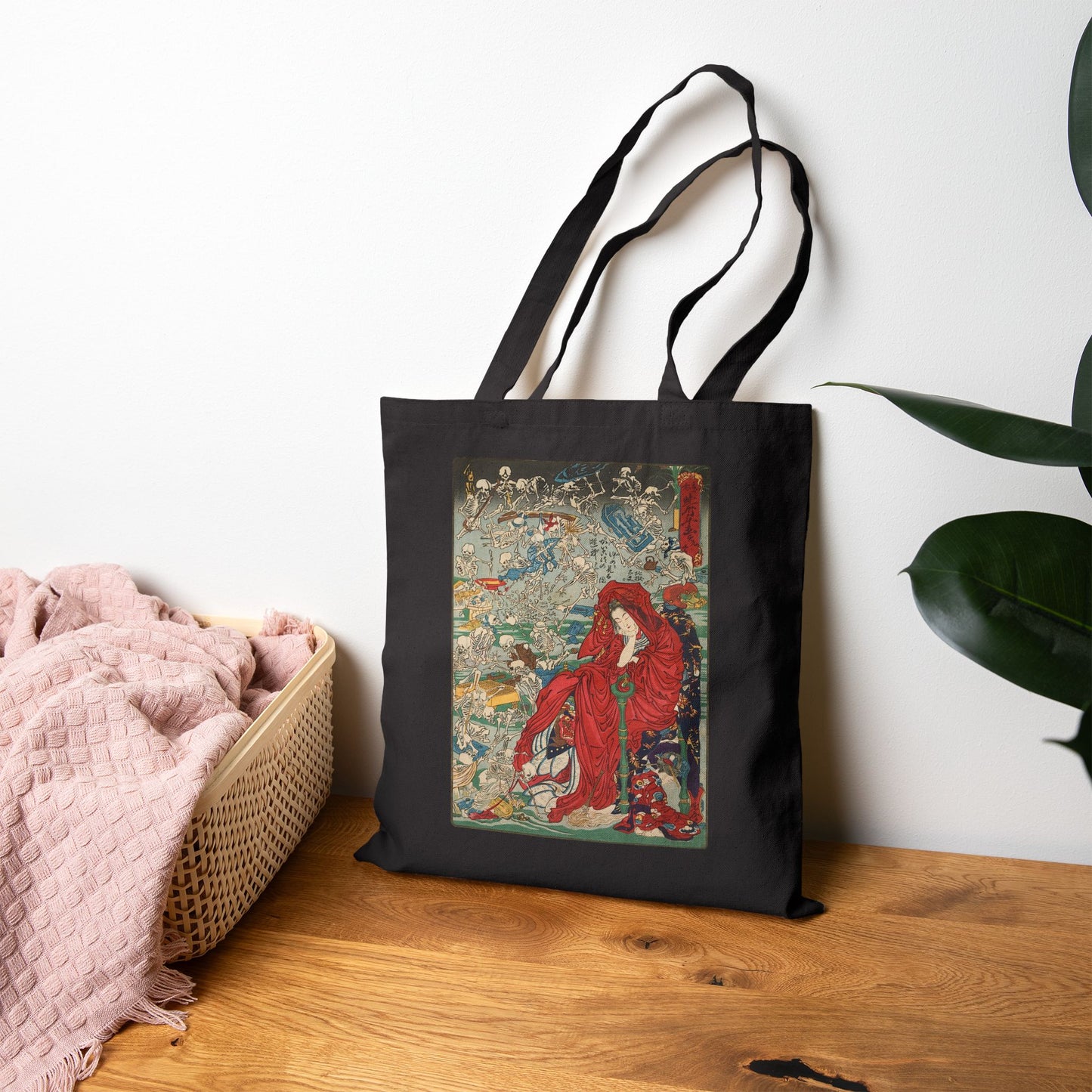 Hell Courtesan by Kawanabe Kyosai (Tote)