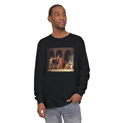 Oath of the Horatii by Jacques-Louis David (Long Sleeve)