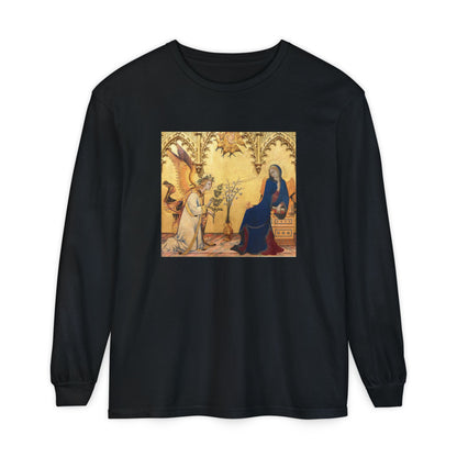 Annunciation by Simone Martini and Lippo Memmi (Long Sleeve)