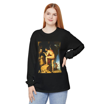 Oedipus and the Sphinx by Dominique Ingres (Long Sleeve)