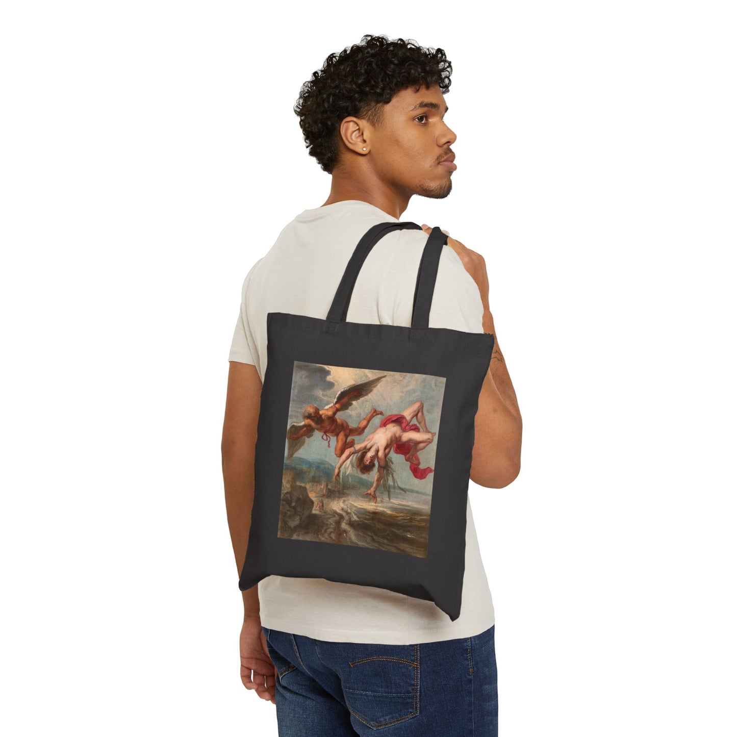 The Fall of Icarus by Jacob Peter Gowy (Tote)