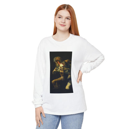 Saturn Devouring His Son by Francisco Goya (Long Sleeve)