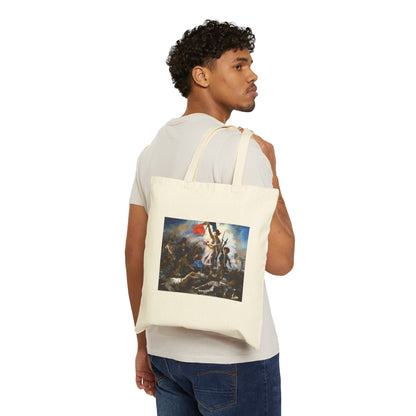 Liberty Leading the People by Eugène Delacroix (Tote)