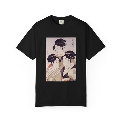 Three Beauties of the Present Day by Kitagawa Utamaro (T-Shirt)