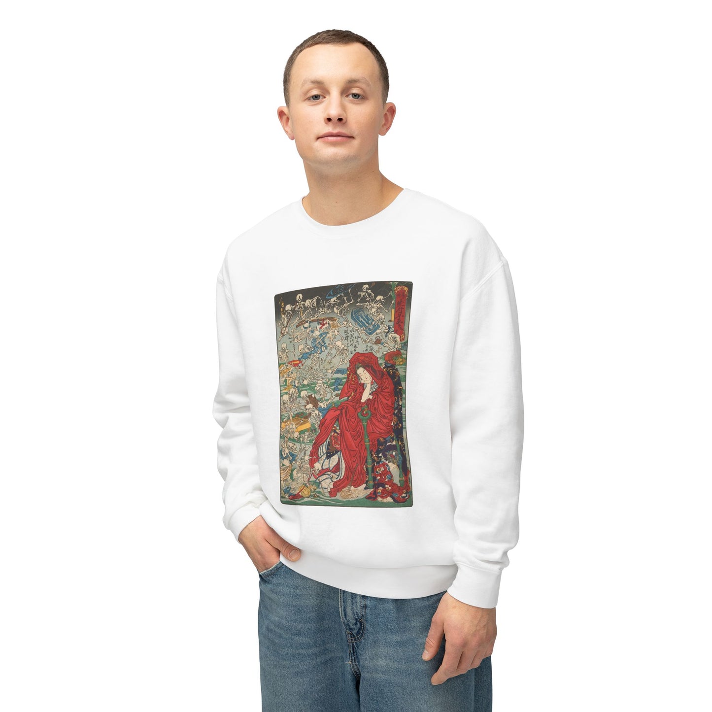 Hell Courtesan by Kawanabe Kyosai (Sweatshirt)