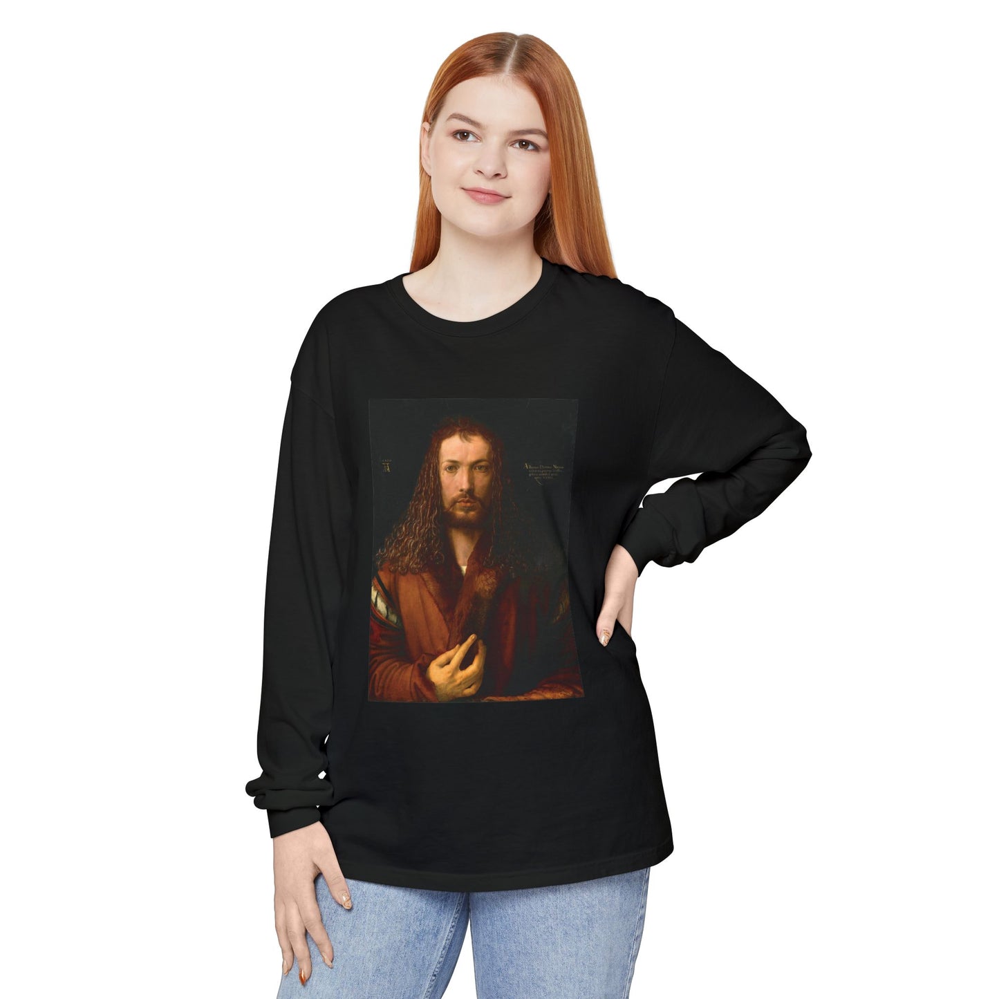 Self-Portrait at 28 by Albrecht Dürer (Long Sleeve)