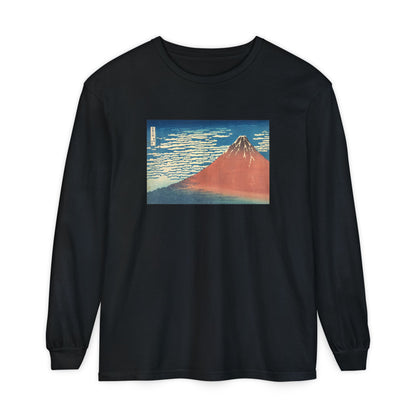 Fine Wind, Clear Morning by Katsushika Hokusai (Long Sleeve)